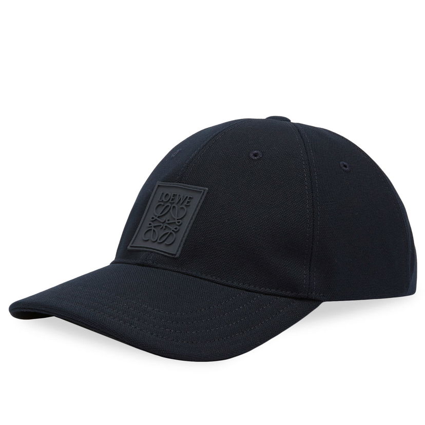 Шапка с козирка Loewe Patch Logo Cap Черно | K820AA2X01-5544