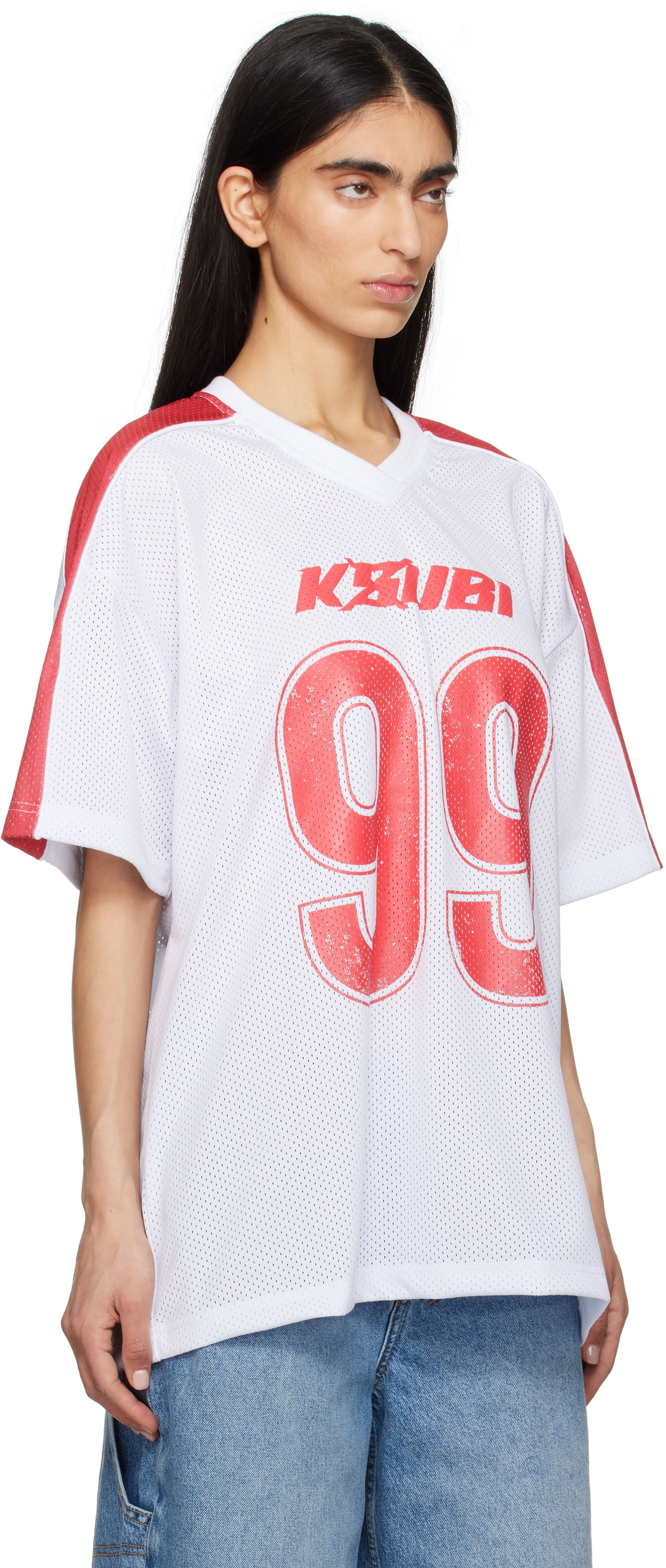 Фланелка Ksubi Ksubi Stinger Moto Boyfriend T-Shirt Бяло | WSP25TE012, 1