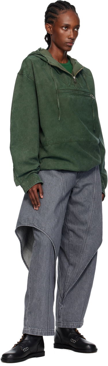 Яке JW Anderson JW Anderson Garment Dye Anorak Зелено | JK0416-PG1600, 3