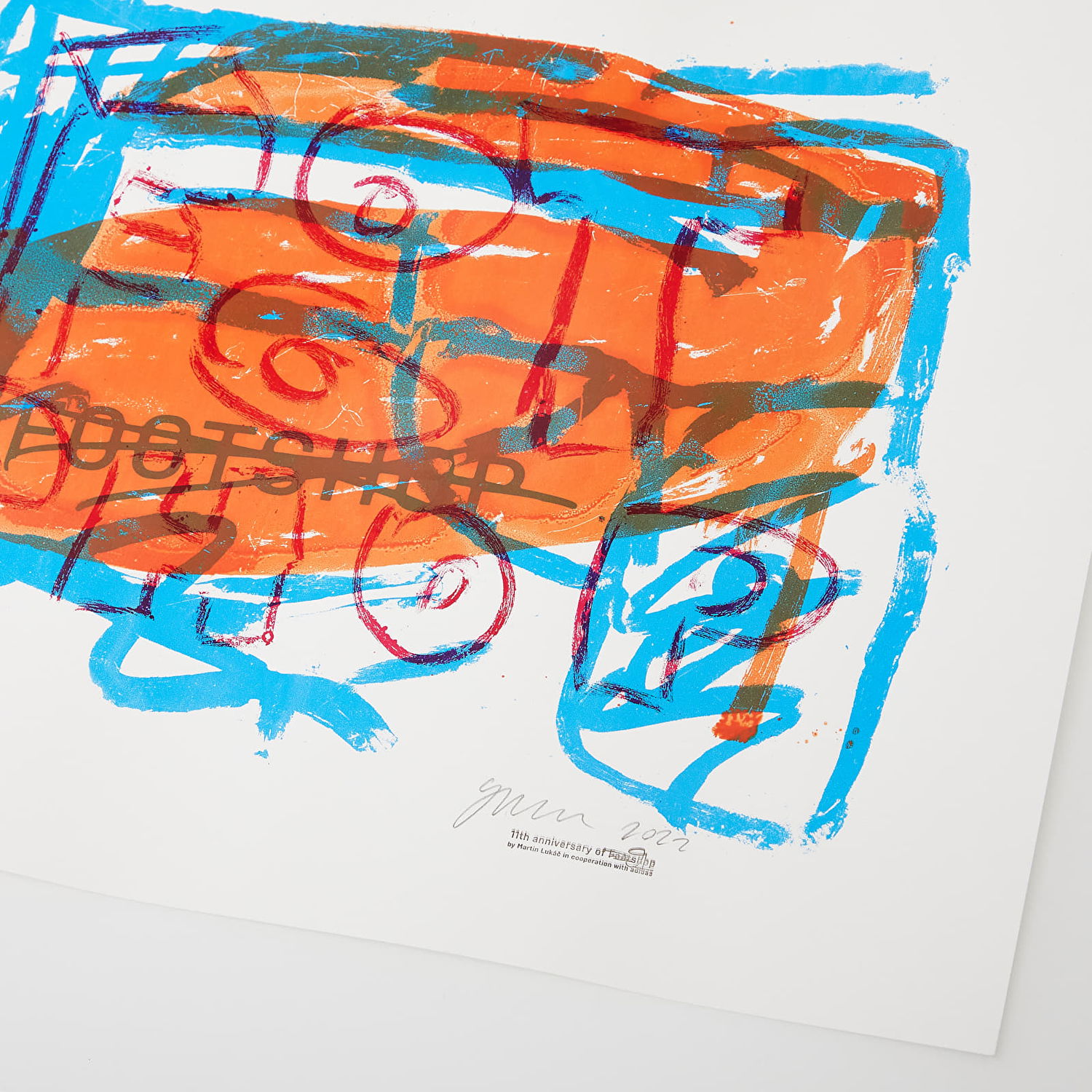 Аксесоари Footshop FTSHP 11th anniversary x Martin Lukáč Print 1 Многоцветен | FTSHP_234, 1