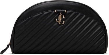 Дамска чанта Jimmy Choo Avn Quilted Curved Pouch Черно | AVN CURVE POUCH, 0