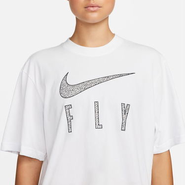 Тениска Nike Dri-FIT Swoosh Fly Boxy Tee Бяло | DV2373-100, 2