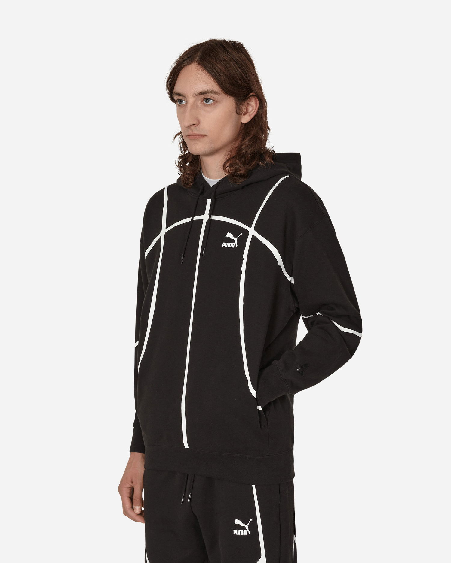 Суитчър Puma Joshua Vides x Hooded Sweatshirt Черно | 535433-01, 1
