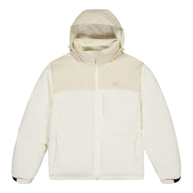Пухо яке New Balance Winter Puffer Coat Бяло | NPD49011-WT, 0
