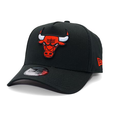 Шапка с козирка New Era Chicago Bulls NBA Side Patch 9FORTY A-Frame Adjustable Hat Черно | 60595220