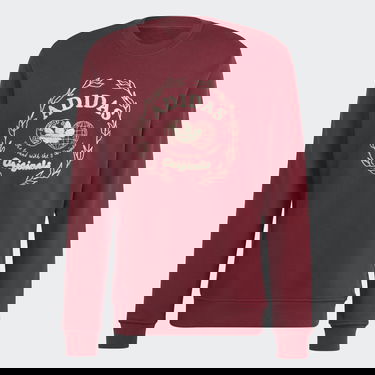Пуловер adidas Originals Graphics Archive Crew Бургунди | IC5770, 4