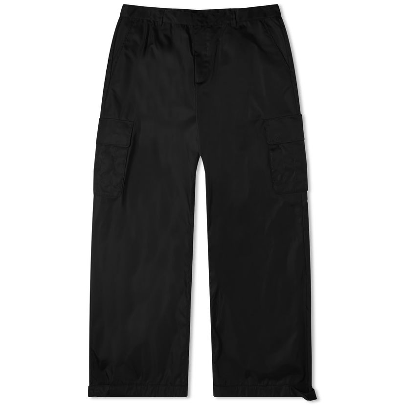 Карго панталони Off-White Nylon Cargo Pant Черно | OMCF037C99FAB0031010