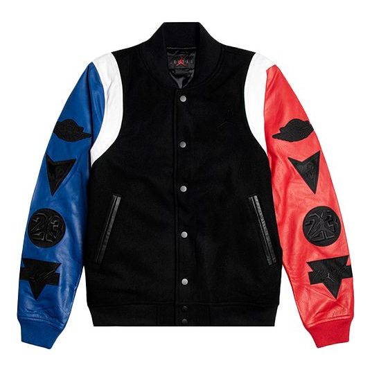 Яке бомбър Jordan Air Jordan Destroyer Sleeve Jacket Черно | AT9959-010, 0