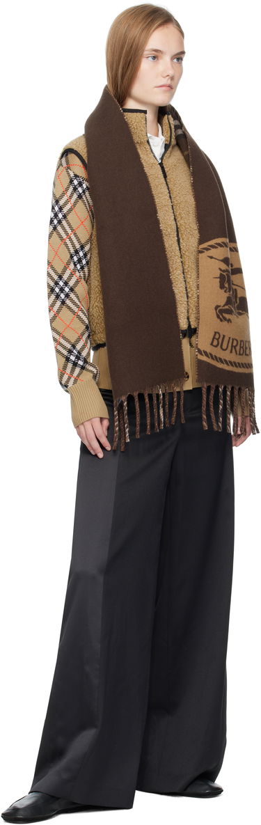 Жилетка Burberry Burberry Cropped Fleece Vest Бежово | 8110159, 3