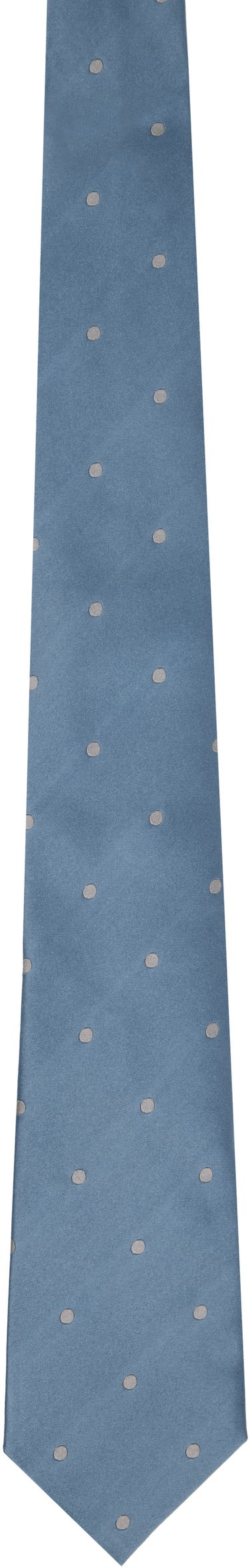 Аксесоари Tom Ford TOM FORD Silk Tie with Dots Синьо | STE001-S0087, 0