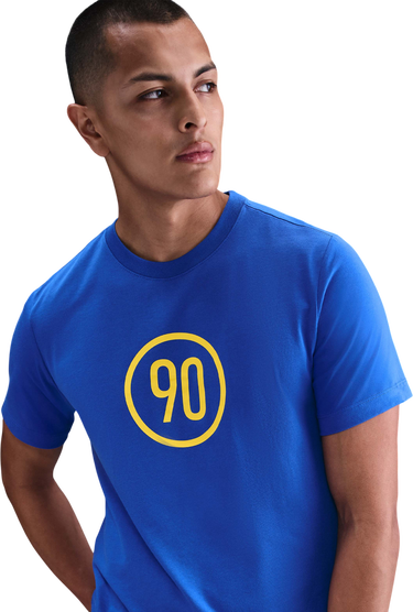 Тениска Nike Total 90 Graphic T-Shirt Синьо | ib6032-480, 2