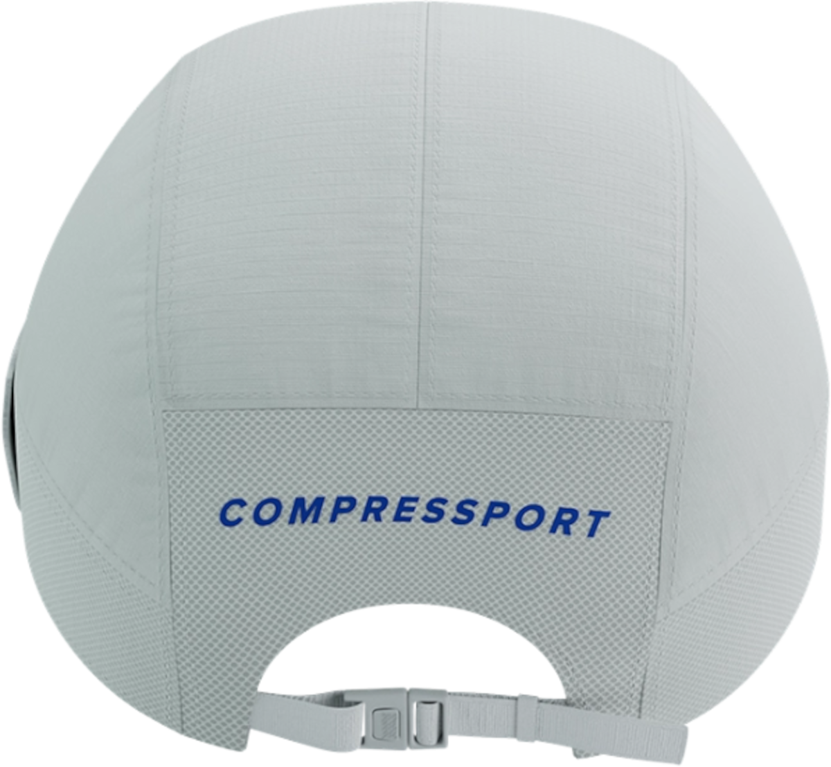 Шапка с козирка Compressport 5 Panel Light Cap Stay Behind Бяло | xhwu1192007, 1
