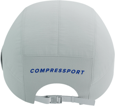 Шапка с козирка Compressport 5 Panel Light Cap Stay Behind Бяло | xhwu1192007, 1