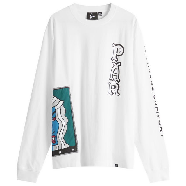 Parra Your Face Graphic Long Sleeve T-Shirt