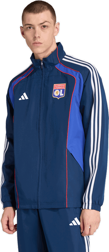 Яке adidas Originals Olympique Lyonnais Training Jacket Тъмно синьо | jl8061, 3