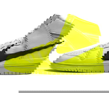 Кецове и обувки Nike AMBUSH x Dunk High "Flash Lime" Жълто | CU7544-300, 0
