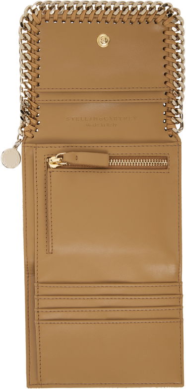 Портфейл Stella McCartney Small Chain Flap Wallet Бежово | 431000WP0404, 2