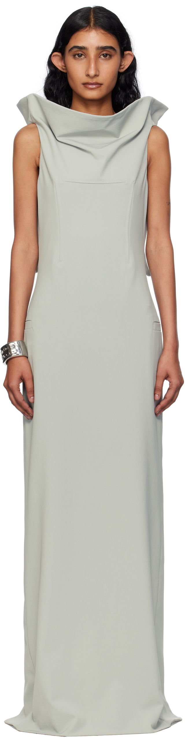 Jean Paul Gaultier Backless Maxi Dress