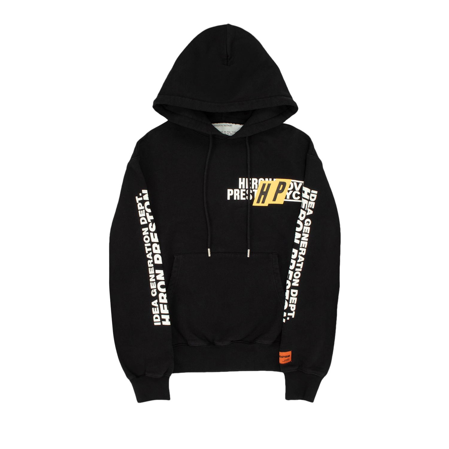 Суитчър HERON PRESTON HP Real Estate Hoodie Черно | HMBB024F22JER0101001, 1