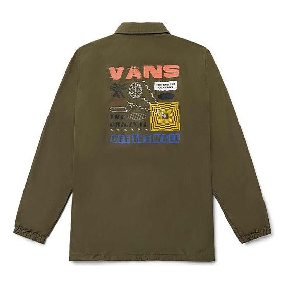 Ветровка Vans Drill Chore Coat Зелено | VN0A5H8RKCZ, 0