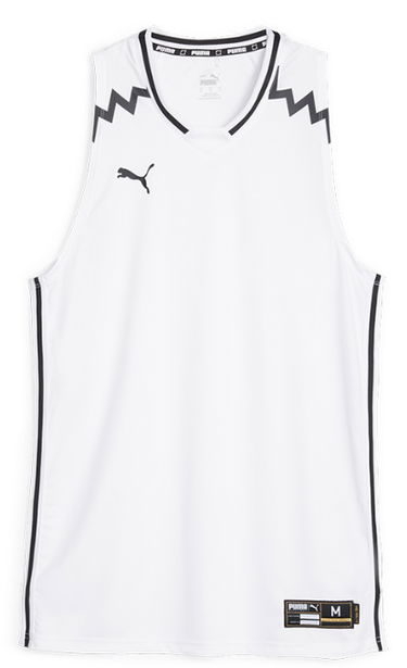 Фланелка Puma Hoops Team Game Jersey Бяло | 676628-02, 2