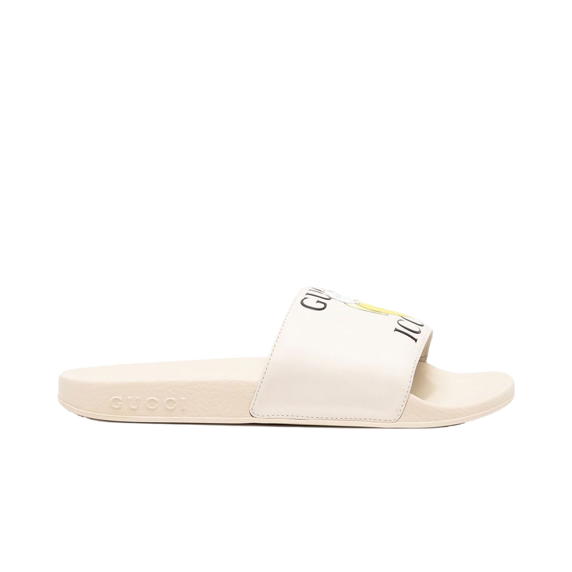 Кецове и обувки Gucci Slides Kitten W Бяло | 660057DIR00