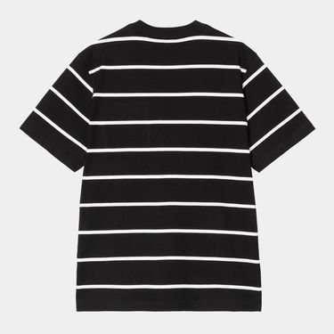 Тениска Carhartt WIP Aiken Stripe Pocket T-Shirt Черно | I034487_4, 3