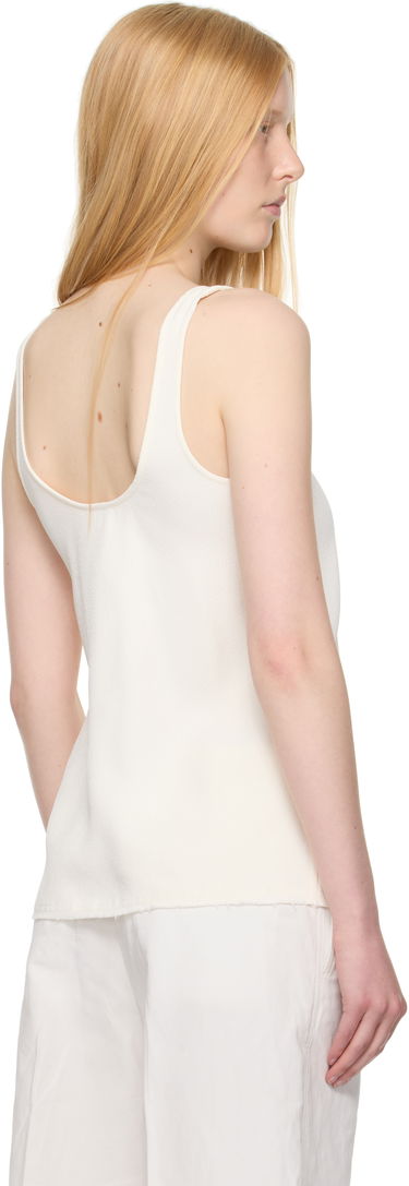 Потник TOTEME TOTEME Sablé Tank Top Бяло | 252-WRT0510-FB0240, 2