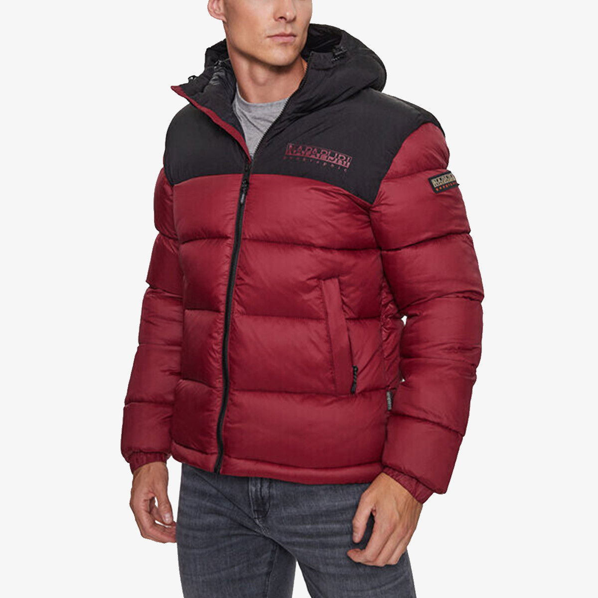 Пухо яке Napapijri Napapijri A-Hornelen Puffer Jacket Червено | NP0A4GLLR541, 0