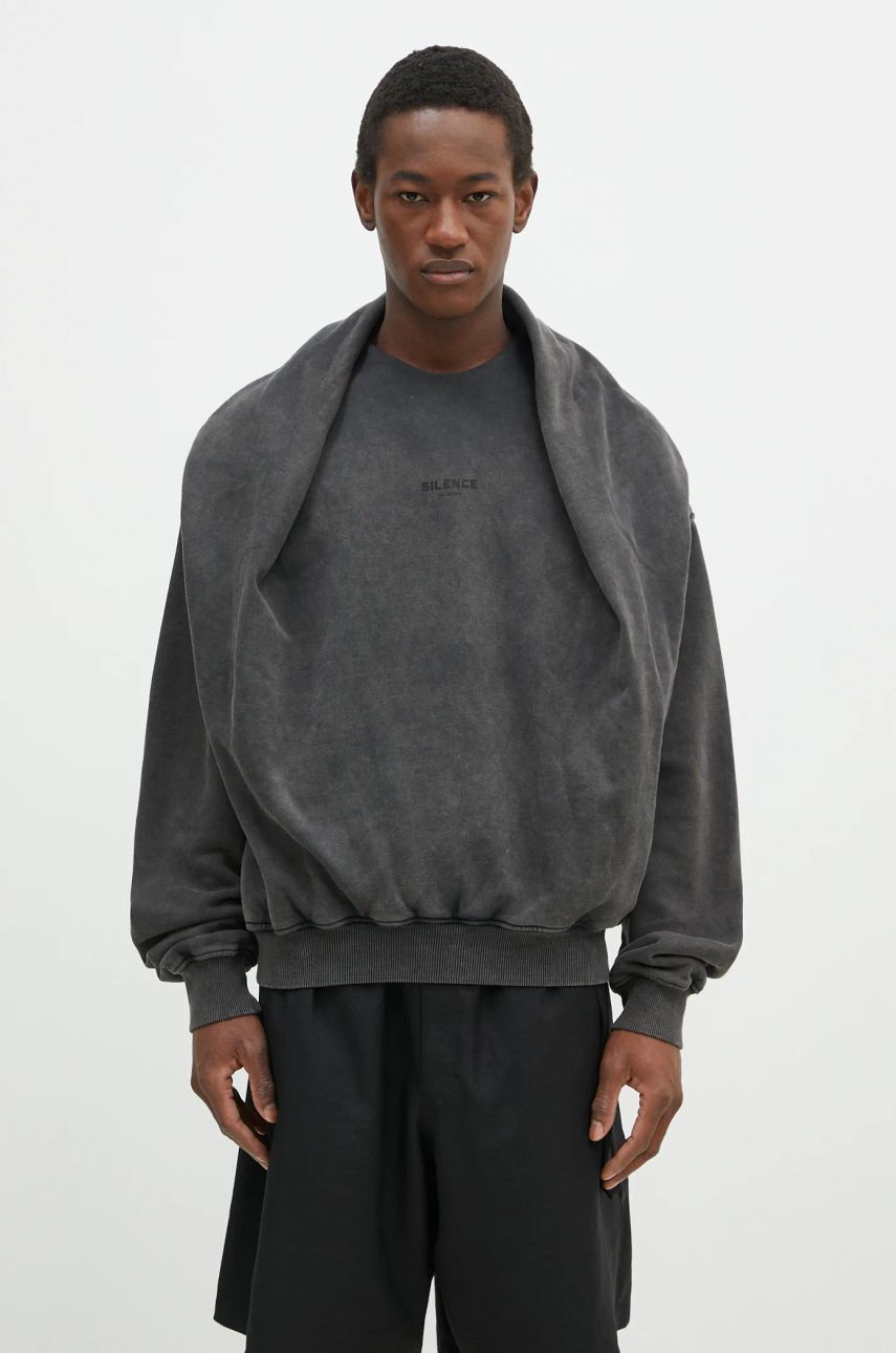 Пуловер Han Kjøbenhavn Han Kjøbenhavn Double Layered Sweatshirt Сиво | U.134145, 0
