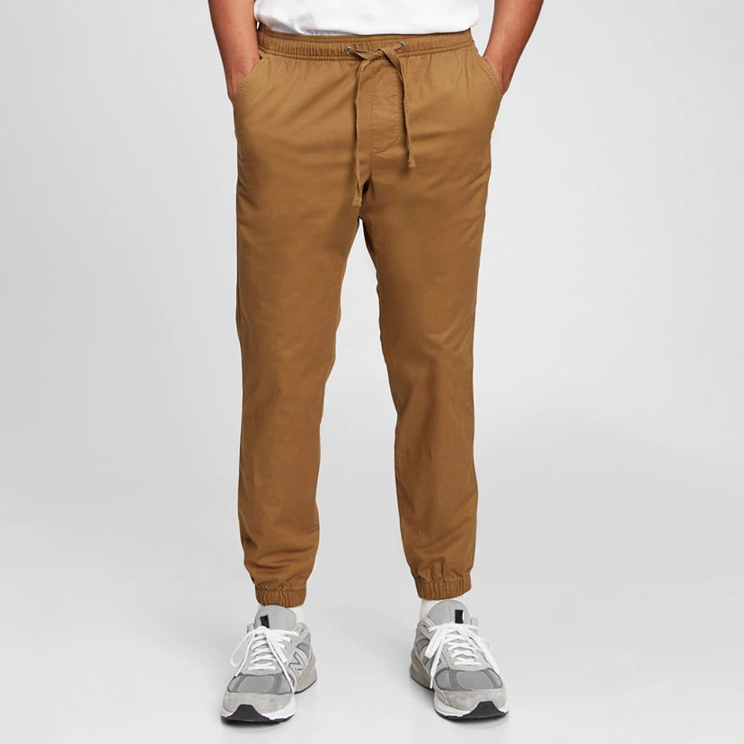 Панталони GAP Jogger Pants Palomino Brown Global Кафяво | 496157-07