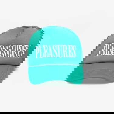 Шапка с козирка Pleasures Lithium Trucker Тюркоазено | P22SU059-Green, 0