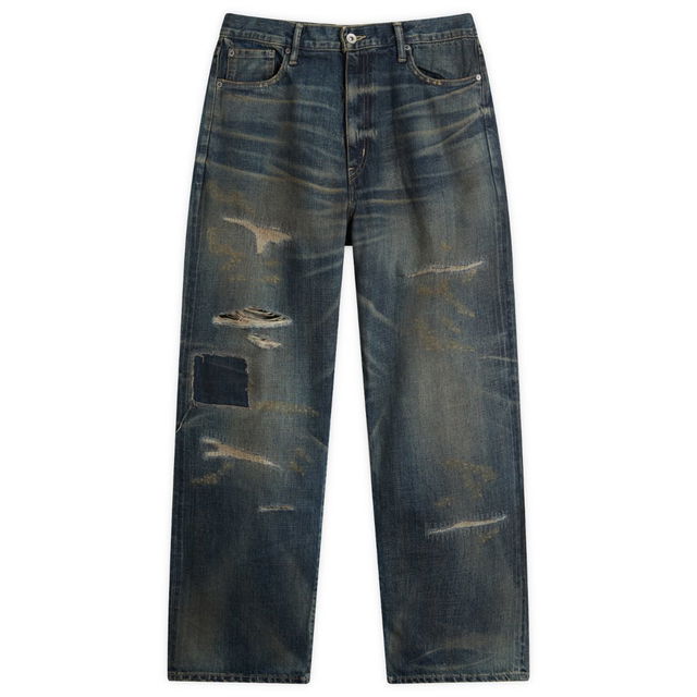 Straight Leg Savage Selvedge Denim Jeans