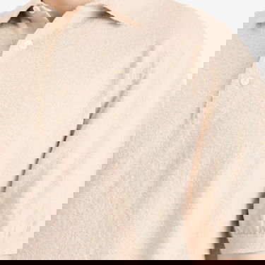 Поло тениска BEAMS Beams Plus Boucle Knit Polo Бежово | 3802-0051-156-20, 5