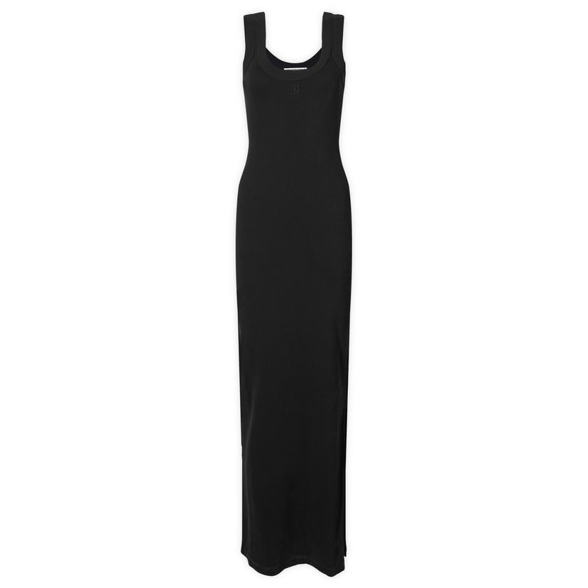 Pокля Alexander Wang Logo Maxi Tank Черно | 4CC2246251-001