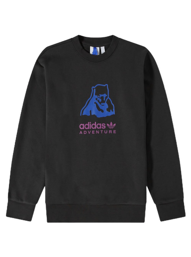 Суитчър adidas Originals Adventure Polar Bear Crew Sweat Черно | H09048