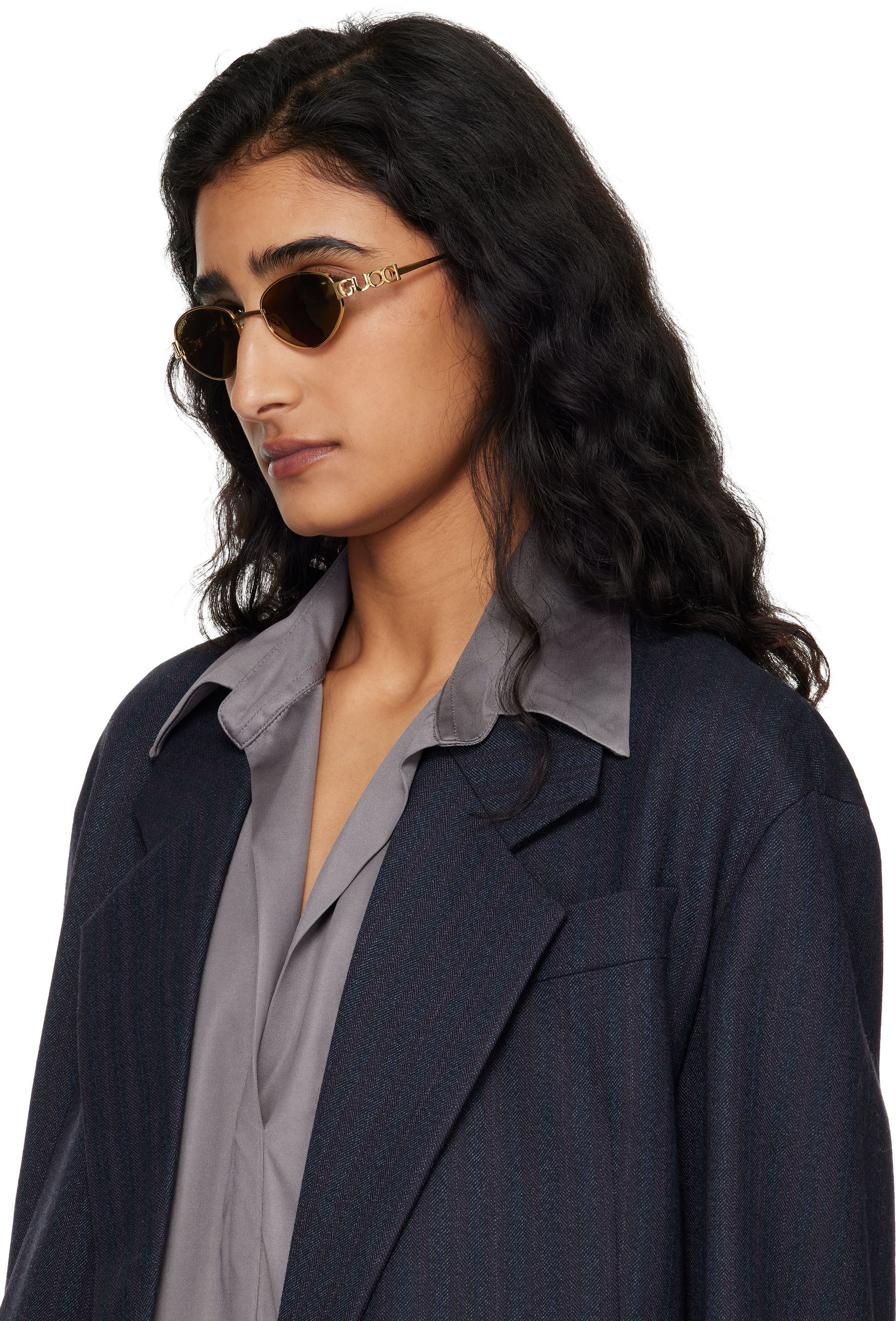 Oval Frame Sunglasses, 3