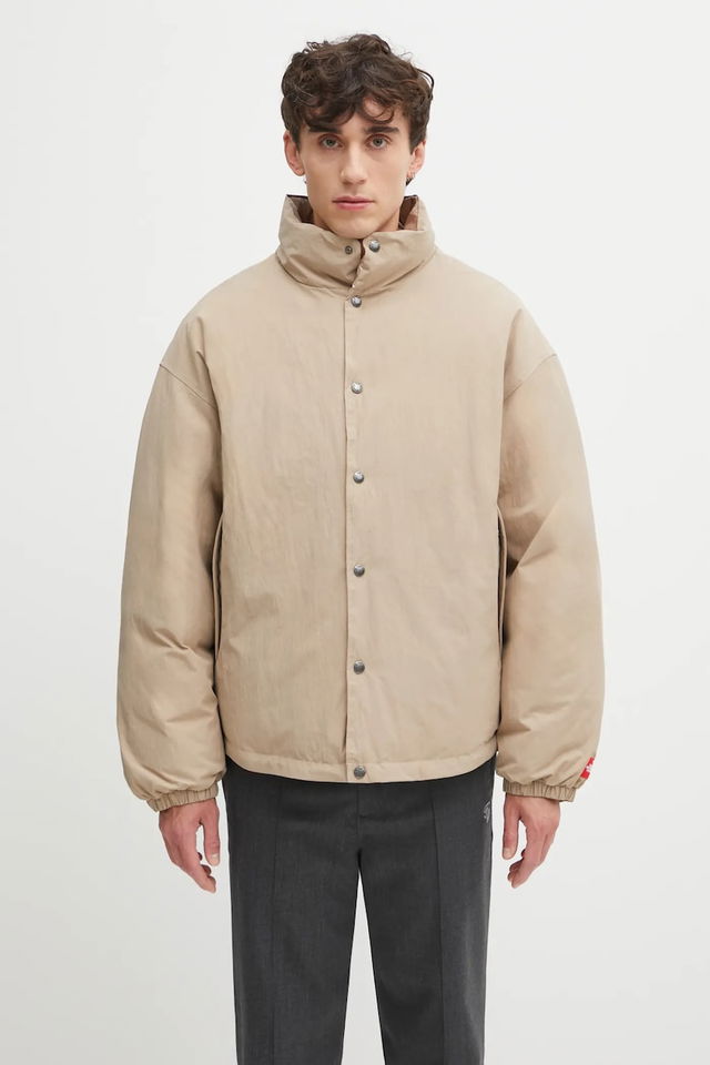 Redbox Puffer Jacket with High Collar