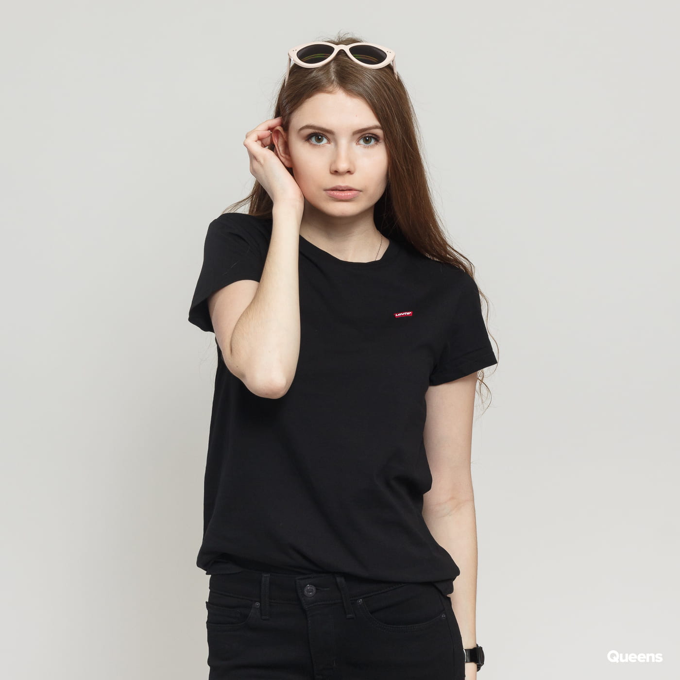 Тениска Levi's Perfect Черно | 39185-0008, 0