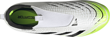 Кецове и обувки adidas Performance Predator League Laceless Firm/Multi-Ground Boots Бяло | JI1126, 3