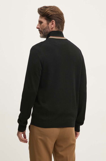 Пуловер Paul Smith Paul Smith Wool Zip Cardigan Черно | M1R.905Y.N02501, 2