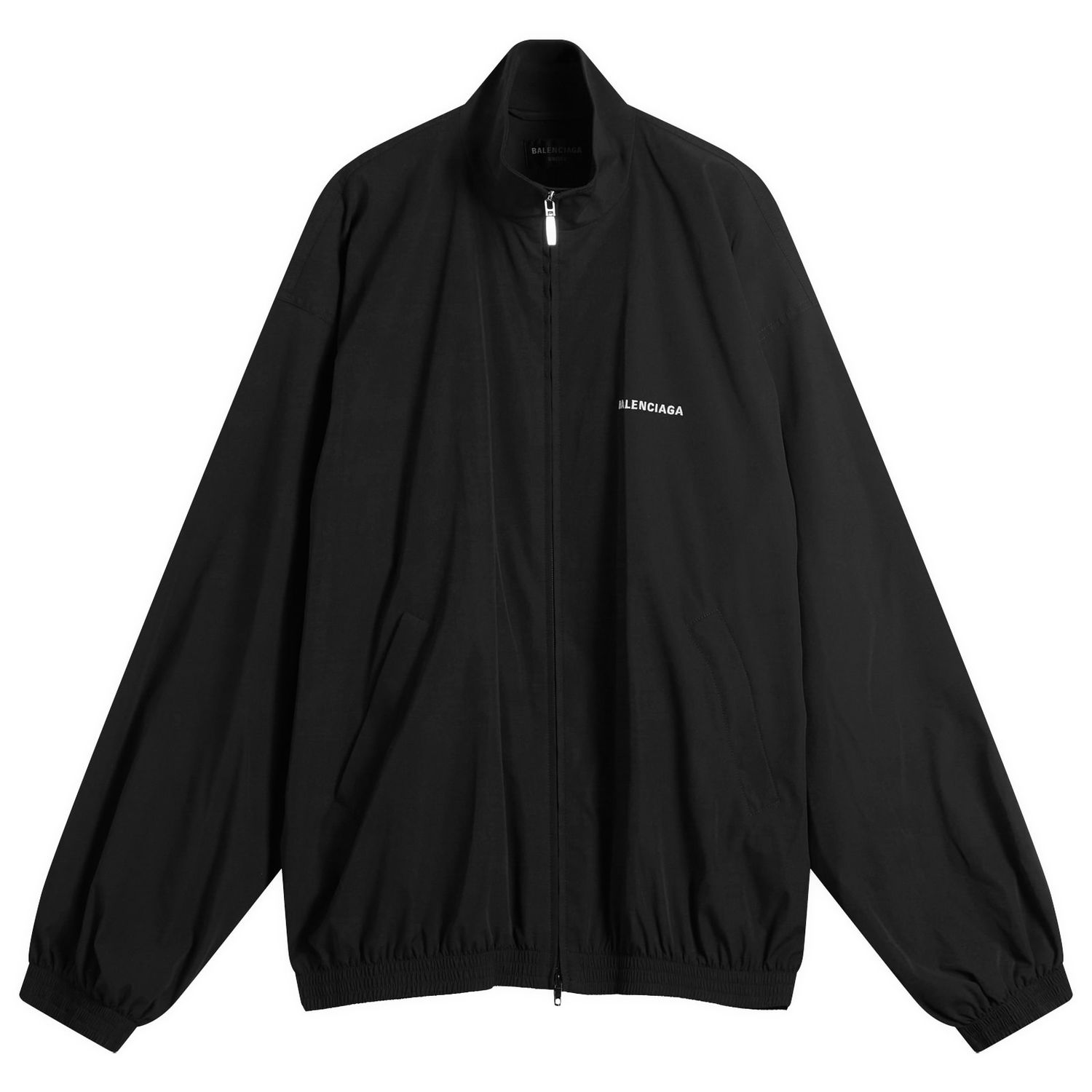 Комплект Balenciaga Men's Stretch Poly Tracksuit Jacket, Size Large, Balenciaga Черно | 839090-TRO31-1000, 1
