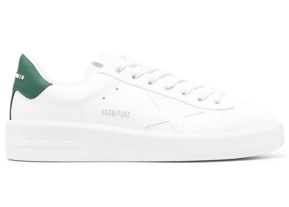 Кецове и обувки Golden Goose Pure Star White Green Бяло | GMF00197-F004753-10502, 0