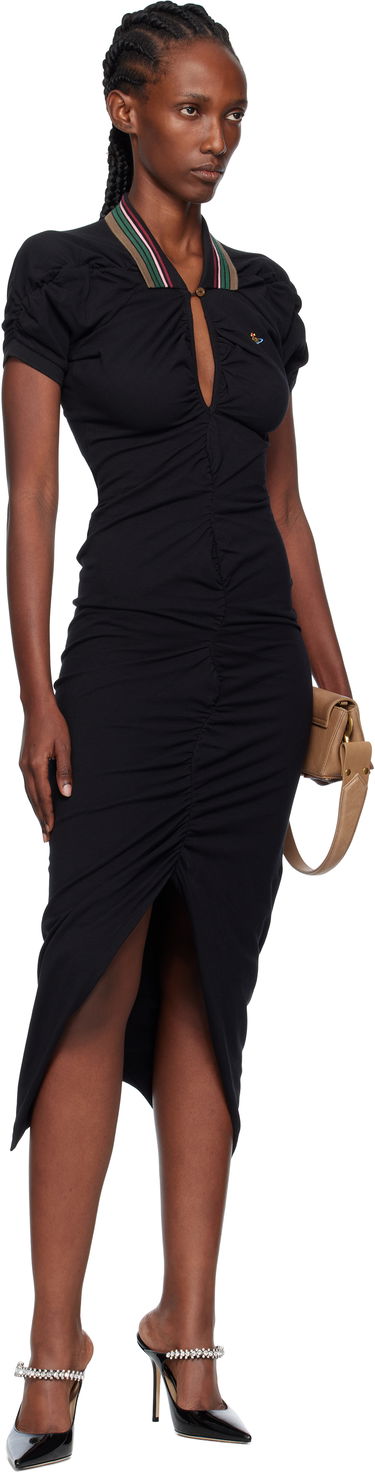 Pокля Vivienne Westwood Vivienne Westwood Pulling Midi Dress Черно | 1601004S-J0009-, 3