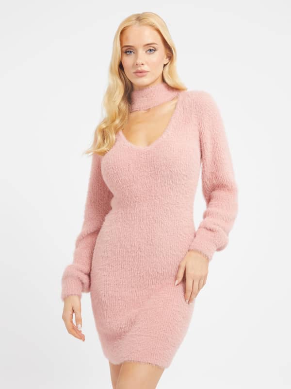 Pокля GUESS Fuzzy Sweater Розово | W3BK0ZZ3BS0