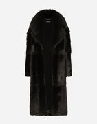 Single-breasted Shearling Coat