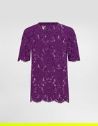 Dolce & Gabbana Cordonetto Floral Lace Top