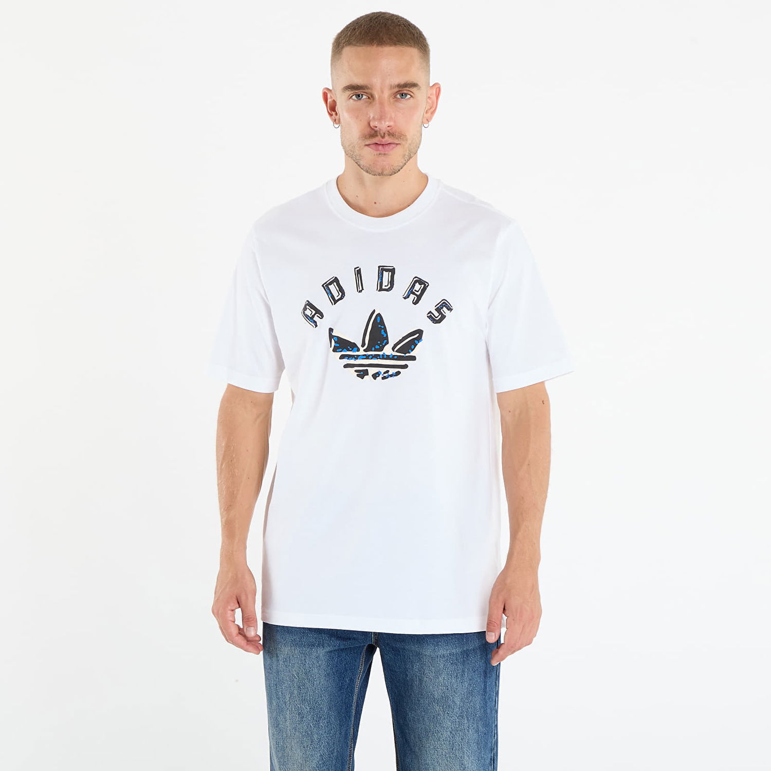 Тениска adidas Originals adidas Graphic Tee Бяло | JX3089, 0