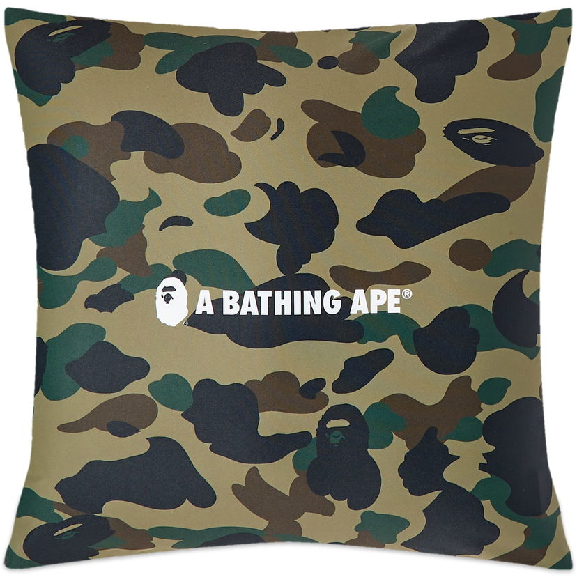 Домашен декор BAPE A Bathing Ape 1St Camo Square Fluffy Beads Cus Зелено | 001HOJ301012M-GRN