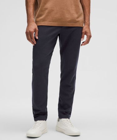 Панталони lululemon ABC Slim Fit Flannel Pants 81 cm Size 28 Тъмно синьо | prod11750466, 0